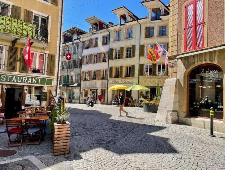 La Bergerie Hostel La Neuveville Buitenkant foto